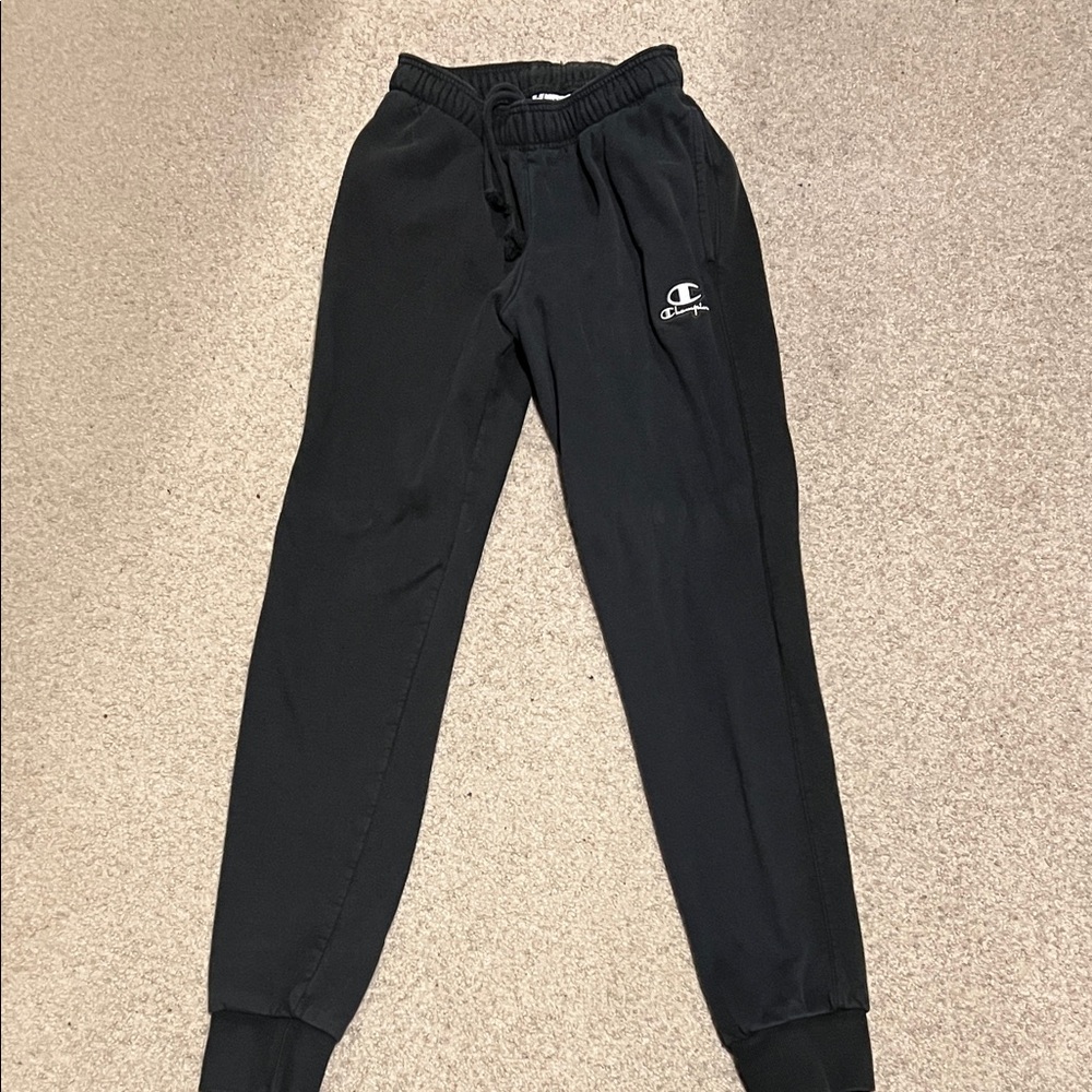 Champion Dark Joggers with Logo